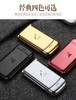 Luxury Mini Flip Mobile Phone Ulcool V9 1.54 Inch Tiny Screen Dual SIM Bluetooth Dialer Anti lost Smallest Metal Body CellPhone