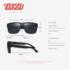 20/20 Brand Design Retro Polarized Sunglasses Men Driving Shades Male Vintage Square Sun Glasses For Men Oculos Eyeglasses PL363