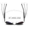 2019 Aviation Spring Leg Alloy Metal Frame Polarized Sunglasses Men Luxury Brand Design Pilot Men Sun Glasses Driving Quality