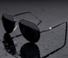 2019 Aviation Spring Leg Alloy Metal Frame Polarized Sunglasses Men Luxury Brand Design Pilot Men Sun Glasses Driving Quality