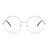 Glasses Round Spectacle Glasses Frame Sunglasses Men Women Vintage Metal Mirror Sun Glasses Female Frames Optical Transparent