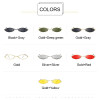 Retro Black Round Sunglasses for Women Men Small Oval Alloy Frame Summer Style Unisex Sun Glasses Female Male Goggle