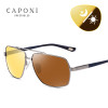 CAPONI Driving Polarized Photochromic Sunglasses Men Chameleon Glasses Men Sunglasses Driver Goggles oculos lentes de sol hombre