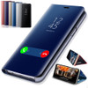 Smart Mirror Flip Case For Samsung Galaxy S8 S9 Plus S7 Edge S6 Note 9 8 5 A3  J7 J5 2016 A6 A8 J4 J8 J6 2018 A3 A5 2017 Cover