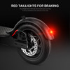 2019 iScooter Electric Scooter Smart Folding Electric longboard Hoverboard Skateboard with LED light 2 Wheels E4 