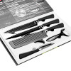 6 Pieces 3Cr13 Stainless Steel Kitchen Knife set Chef Carving Cleaver Utility Knives 3.5" 5" 7" 8" 8" 8" Non-stick Cooking Tools