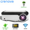 CRENOVA Newest 1920*1080P Android Projector For 4k Video Led Projector With Android 7.1 OS Wifi Bluetooth Full HD Beamer