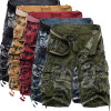 2018 Summer New Large Size 29-40 Loose Mens Military Cargo Shorts Army Camouflage Shorts