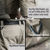 S.ARCHON US Summer Waterproof Military Loose Cotton Shorts Men Casual Tactical Cargo Breathable Shorts Elastic Waist Army Shorts