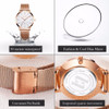 Genuine watch OLEVS Brand Luxury Women Watches Waterproof Business Rose Gold Stainless Steel Ladies Quartz Calendar Wrist watch