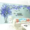 New Color Wall Sticker DIY Wallpaper Large Wall Stickers Mural Art Living Room Home Decor 3D Acrylic Tree Sticker For Wall Decor
