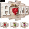 5pcs Full Square Drill 5D DIY Diamond Painting "Home Sweet Home" Multi-picture Combination 3D Embroidery Mosaic Home Decor XSH