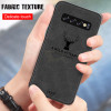 Cloth Texture Soft Silicone Case On The For Samsung Galaxy S10 E S8 S9 S10 PLus Cover Note 8 9 S7 EDGE Shockproof Bumper Case