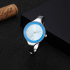 Women Quartz Bangle Watches New Design Relojes Stainless Steel Strap Simple Female Rhinestone WristWatch female ladies hot watch