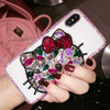 Rhinestone Hello Kitty Phone Case Cover For Samsung Galaxy S9 S8 Plus S7 S6 edge plus S5 S4 S3 Diamond Phone Skins