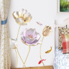 Chinese Style Flower 3D Wallpaper Wall Stickers Living Room Bedroom Bathroom Home Decor Decoration Poster