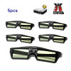 5PCS Active shutter 144Hz 3D Glasses For Acer/BenQ/Optoma/View Sonic/Dell DLP-Link Projector