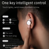 RIKYA K9 Earphone Bluetooth 5.0 Earpods Gaming Headset Bluetooth Headset Wireless Mini for Phone with Charging Compartment