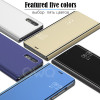  Mirror Clear View Smart Case For Huawei P20 P20 Lite Case Luxury Flip Stand Cover For Huawei P Smart P10 Mate 10 Lite Pro Cases