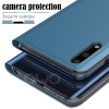  Mirror Clear View Smart Case For Huawei P20 P20 Lite Case Luxury Flip Stand Cover For Huawei P Smart P10 Mate 10 Lite Pro Cases