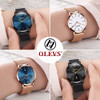 OLEVS Women Watch Elegant Brand Famous Luxury Gold Quartz Watches Ladies Steel Clock Geneva Wristwatches