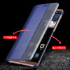 For Huawei P10 P10 Plus P20 Pro Case PU Leather Flip Cover Smart Window View Phone Cases For Huawei P10 Plus mate10 pro mate 9
