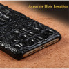 Genuine Real Crocodile Leather Phone Case for iPhone XS Max 3D Alligator Skin Back Cover For iPhone XR Case iPhone XS iPhone X