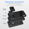 ROCK Lens Kit Case for iPhone XR PC+TPU 2 in 1 Lens Phone Case Design Back Cover for iPhone XR Case Coque Camera Lens protector 