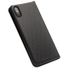 QIALINO for iPhone X Case Flip Wallet Case Cover for iPhone X Apple Geniune Leather Card Stand Slim Folio Cell Phone Bag 