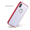 Original iMatch Case For iPhone X Coque Luxury Aluminum Metal Bumper + 9H Hardness Tempered Glass Back Cover For iPhone X Case