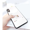 For iPhone X Case Mofi For iPhone Xs Max Case For iPhone 7 8 7 Plus 8 Plus 6 6S 6S Plus Case Cartoon Pink Lemon Slide Lovers Cat