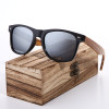 Sunglasses 2019 Polarized Zebra Wood Glasses Hand Made Vintage Wooden Frame Male Driving Sun Glasses Shades Gafas With Box