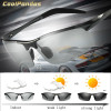 CoolPandas Brand Designer Aluminum Magnesium Photochromic Polarized Sunglasses Men Driving Day and Night Vision zonnebril mannen