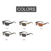 MOSILIN New Fashion Mens Polarized Sunglasses Black Night Driving Safety Sun Glasses Mirror UV400