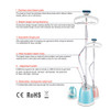  Garment Steamer Adjustable Home Hanging Vertical Clothes Steamer For Clothes Continuous Steam 2000W 26s Fast Steam Sonifer