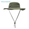 WOLFONROAD Men Boonie Hat Summer Hiking Camping Caps Tactical Sniper Hats Fishing Men's Caps Military Quick Dry Hats L-GZQF-001