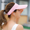 New Tennis Caps Stylish Women Men Unisex Beach Sports Sun Visor Hat Golf Caps Summer Travel Sun Hat Outdoor