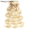 Rebecca 613 Honey Blonde Bundles Body Wave Brazilian Hair Weave Bundles 100% Remy Hair Extensions 1/3/4 Bundles 10 to 26 Inches