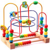  Active Cube Large Children Beaded Development Baby Intellectual Power Education Wooden Building Blocks Toy for Children Birthday