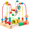  Active Cube Large Children Beaded Development Baby Intellectual Power Education Wooden Building Blocks Toy for Children Birthday