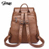 ZMQN Women Bags Backpack Vintage Female Back Pack For Girls Backbag Woman 2019 Preppy Style Soft Leather Backpack Sac A Dos C108 