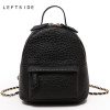 LEFTSIDE Female Small Backpack Women Crossbody Bags Ladies PU Leather Back Pack Simple Style Backpacks For Girls Travel Bagpack