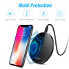 Ugreen 10W Qi Wireless Charger for iPhone 8/X Fast Wireless Charging for Samsung S8/S8+/S7 Edge Nexus5 Lumia 820 USB Charger Pad