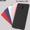 For Meizu M6 cover Silicone case Meizu M6 mini Frosted matte solid colors Soft silicone Case