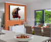 Handmade Modern Animal Picture Abstract Decorative Lovely Bear PictureOil Painting On Canvas Wall Art For Living Room Decor 