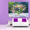 Handmade Abstract Beautiful Pot Flower Art Oil Painting On Canvas For Living Room Decor Hang Group Of Paintings