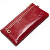 2019 New Women's Slim Wallets Mini Small Handbag Leather Simple Leather Hand Grasping Coin Purse Mobile Phone Packet