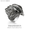 Elegant Falcon Cocktail Ring in 925 Sterling Silver,TS Trendy Gift for Women &amp; Men,Thomas Style Free Shipping 2018 Fine Jewelry