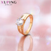 Xuping Christmas Luxury Ring Popular Design Charm Style Girl Women Gold Color Plated Jewelry Valentine's Day Gift 10534