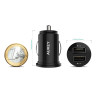 AUKEY USB Car Charger Universal Car-Charger 4.8A Dual Port Charger Mini USB Adapter Car Charging for iPhone 8/7/6s Xiaomi Huawei